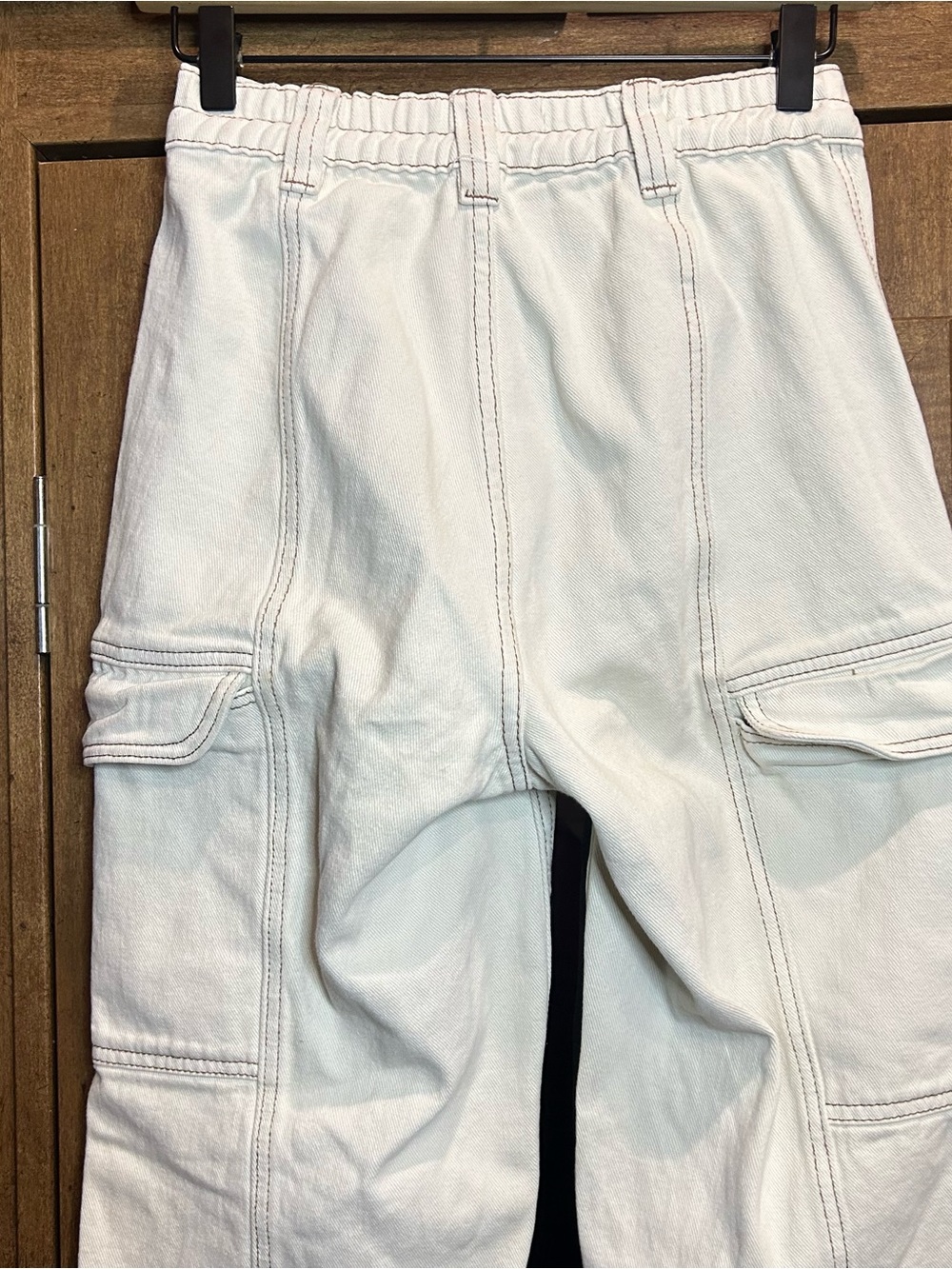 PacSun Bone Utility Cargo Pants Elastic Waist Pristine XS - Picture 7 of 11